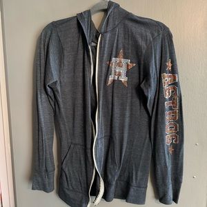 Houston Astros Sequins Hoodie